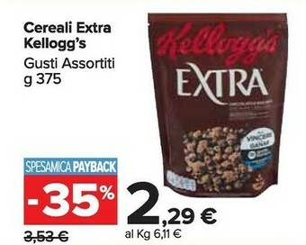Carrefour Market Cereali offerta