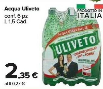 Carrefour Market Acqua offerta