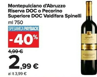 Carrefour Market Montepulciano d'abruzzo offerta