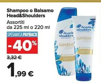 Carrefour Market Shampoo offerta