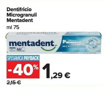 Carrefour Market Dentifricio offerta