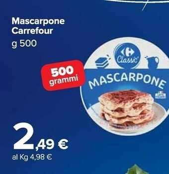 Carrefour Market Mascarpone offerta