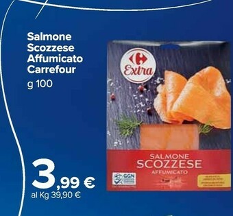 Carrefour Market Salmone affumicato offerta