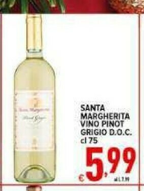 Iper Triscount Vino bianco offerta
