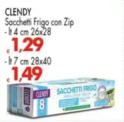 Despar CLENDY Sacchetti Frigo con Zip offerta