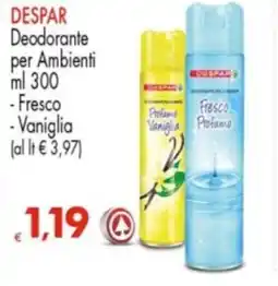 Despar DESPAR Deodorante per Ambienti offerta
