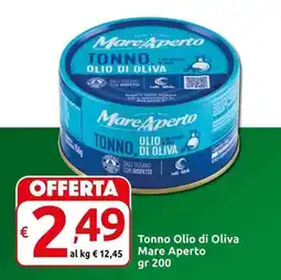 Carrefour Express Tonno Olio di Oliva Mare Aperto offerta