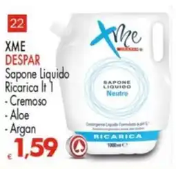 Despar XME DESPAR Sapone Liquido Ricarica offerta