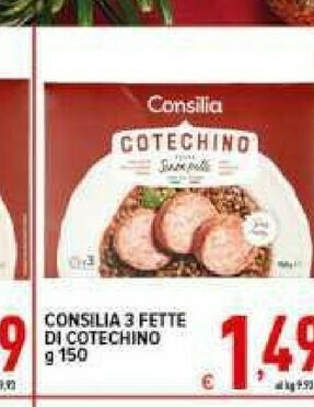 Iper Triscount Cotechino offerta