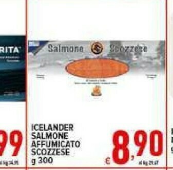 Iper Triscount Salmone affumicato offerta