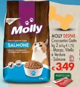 Despar MOLLY DESPAR Croccantini Gatto offerta