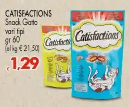 Despar CATISFACTIONS Snack Gatto vari tipi offerta