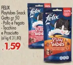 Despar FELIX Playtubes Snack Gatto offerta