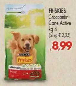 Despar FRISKIES Croccantini Cane Active offerta
