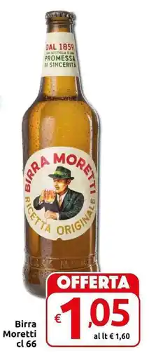 Carrefour Express Birra Moretti offerta