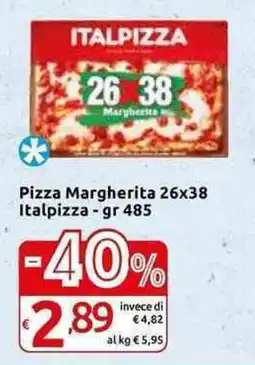 Carrefour Express Pizza Margherita 26x38 Italpizza offerta