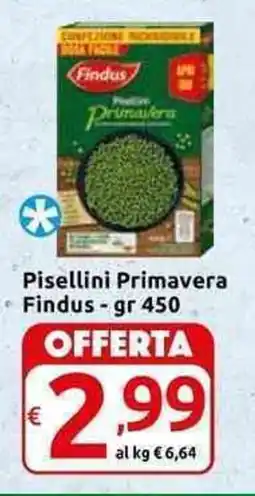 Carrefour Express Pisellini Primavera Findus offerta