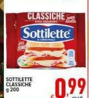 Iper Triscount Sottilette offerta