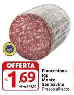 Carrefour Express Finocchiona Igp Monte San Savino offerta