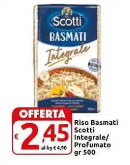 Carrefour Express Riso Basmati Scotti Integrale/ Profumato offerta