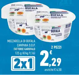 Conad Superstore Mozzarella di bufala campana d.o.p. fattorie garofalo offerta