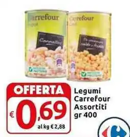 Carrefour Express Legumi Carrefour Assortiti offerta