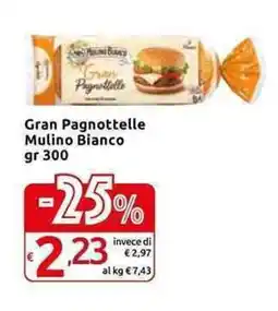 Carrefour Express Gran Pagnottelle Mulino Bianco offerta