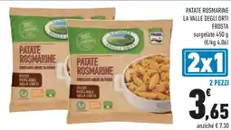 Conad Patate rosmarine la valle degli orti FROSTA surgelate 2 pezzi offerta