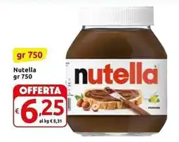 Carrefour Express Nutella offerta