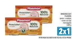 Conad Omogeneizzati PLASMON pesce e verdure carne vari tipi formaggino offerta