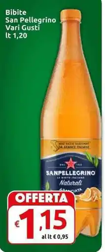 Carrefour Express Bibite San Pellegrino Vari Gusti offerta