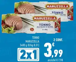 Conad Tonno maruzzella 2 conf. offerta