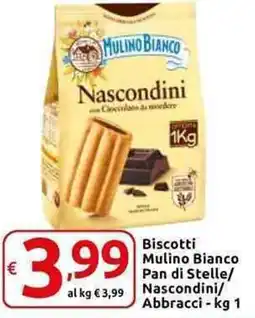 Carrefour Express Biscotti Mulino Bianco Pan di Stelle/ Nascondini/ Abbracci offerta