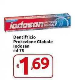 Carrefour Express Dentifricio Protezione Globale lodosan offerta