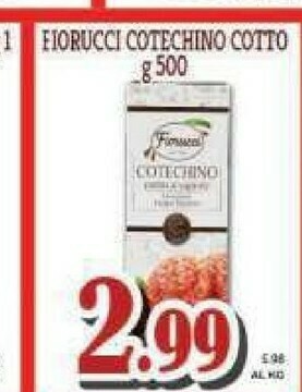 Sacoph Cotechino offerta