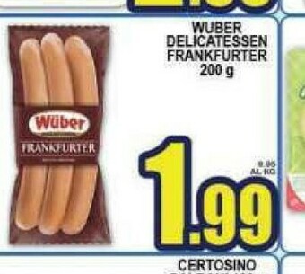 Sacoph Wurstel offerta