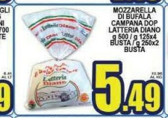 Sacoph Mozzarella offerta