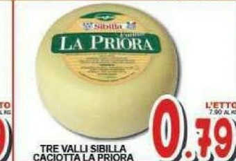 Sacoph Caciotta offerta