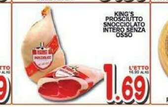 Sacoph Prosciutto crudo offerta