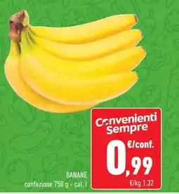 Conad BANANE confezione - cat. I offerta