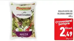 Conad Insalata mista con valeriana DIMMIDISÌ offerta