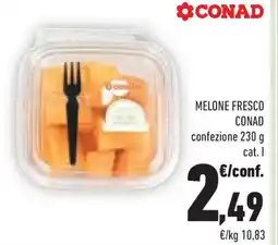 Conad Melone fresco CONAD confezione cat. I offerta