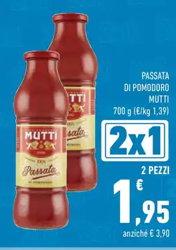 Conad Superstore Passata di pomodoro MUTTI offerta