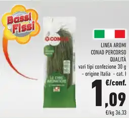 Conad Linea aromi CONAD PERCORSO QUALITÀ offerta