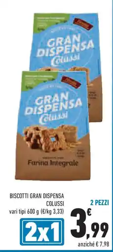 Conad Superstore Biscotti gran dispensa COLUSSI offerta