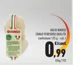 Conad Aglio bianco CONAD PERCORSO QUALITÀ confezione cat. l offerta