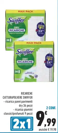 Conad Superstore Ricariche catturapolvere SWIFFER offerta