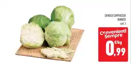 Conad Superstore Cavolo cappuccio bianco offerta