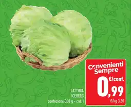 Conad Superstore Lattuga iceberg offerta