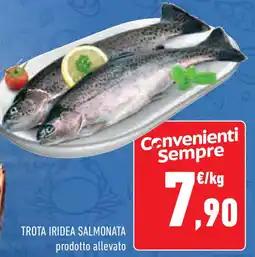 Conad Superstore Trota iridea salmonata offerta